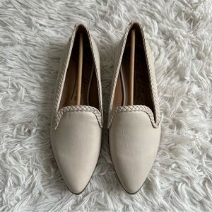 Zodiac Womens Hill Braided Slip On Loafers Birch New In Box Size 8